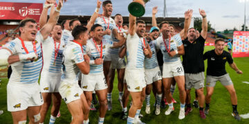 LOS PUMAS 7s VENCIERON A NUEVA ZELANDA Y SE CONSAGRARON CAMPEONES EN HAMILTON