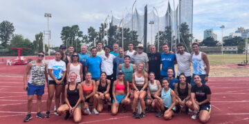 EL SELECCIONADO DE VELOCISTAS PARTICIPÓ DE UN CAMPUS DE ELITE