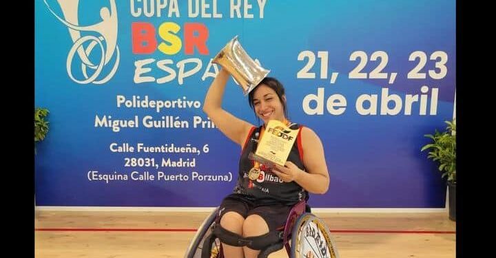 BÁSQUET EN SILLA DE RUEDAS: MARIANA PÉREZ BICAMPEONA DE LA COPA DEL REY