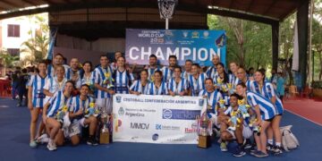 DOS NUEVAS ESTRELLAS: ARGENTINA CAMPEÓN DEL MUNDO EN CESTOBALL