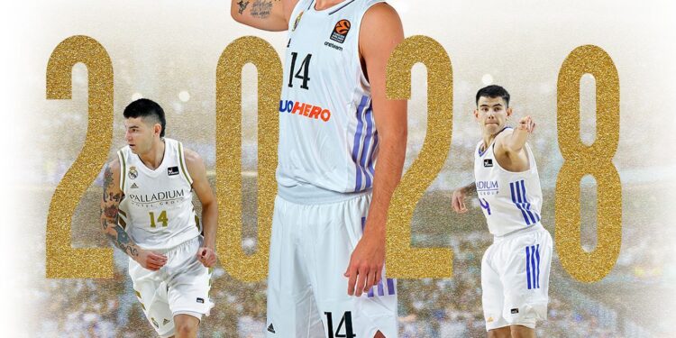 EL REAL MADRID EXTIENDE EL CONTRATO CON “TORTU” DECK HASTA EL 2028