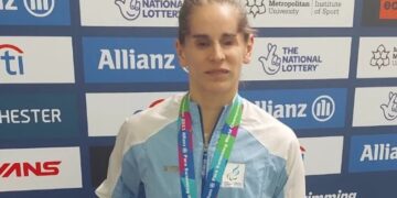 NADIA BÁEZ CONSIGUIÓ EL BRONCE EN EL MUNDIAL DE PARA-NATACIÓN