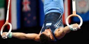 WORLD CHALLENGE CUP: DANIEL VILLAFAÑE SE COLGÓ LA MEDALLA DE BRONCE EN ANILLAS