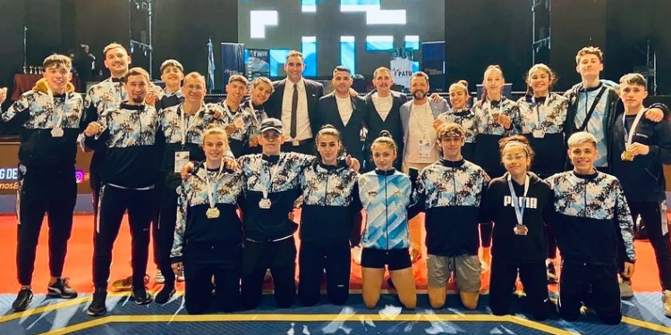 DE LOCAL, ARGENTINA SE CONSAGRÓ CAMPEONA EN EL OPEN G1 DE TAEKWONDO