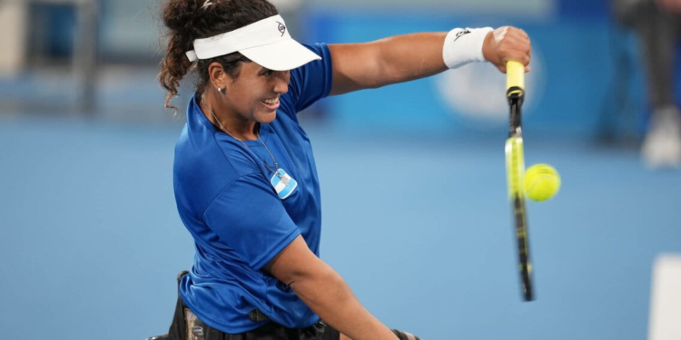 TENIS EN SILLA DE RUEDAS: FLORENCIA MORENO CERRÓ SU PASO POR EL VICTORIAN OPEN Y ENCARA EL GRAND SLAM