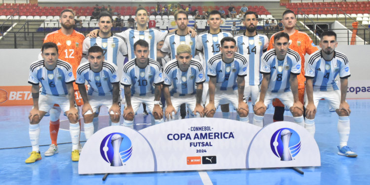 COPA AMÉRICA DE FUTSAL: ARGENTINA ASEGURÓ SU CLASIFICACIÓN AL MUNDIAL