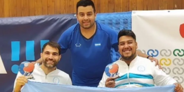 TENIS DE MESA ADAPTADO: COPOLA Y ROMERO SUBCAMPEONES